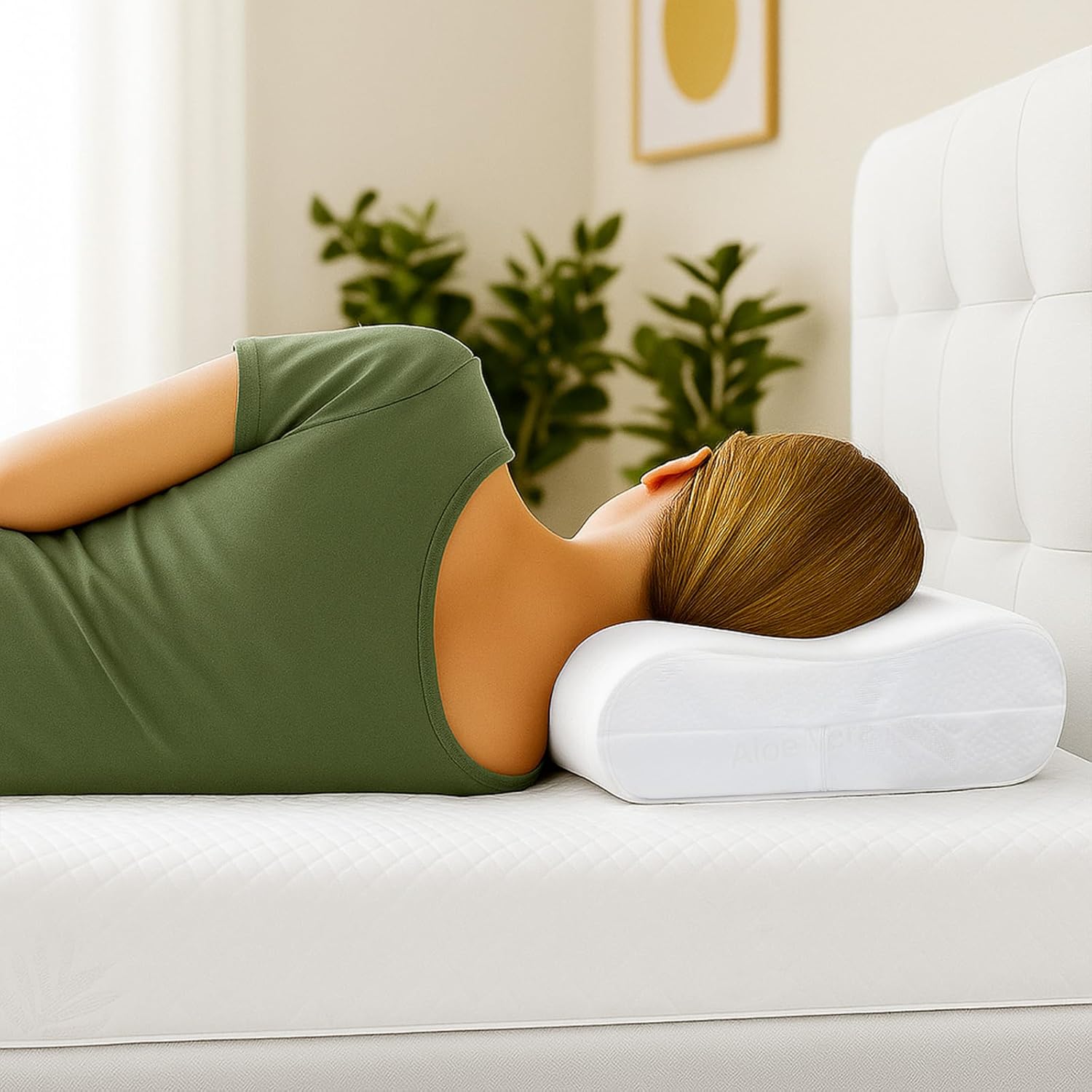 Thumbnail 2 de DUÉRMETE ONLINE 💤 Almohada Cervical Viscoelástica Antialérgica