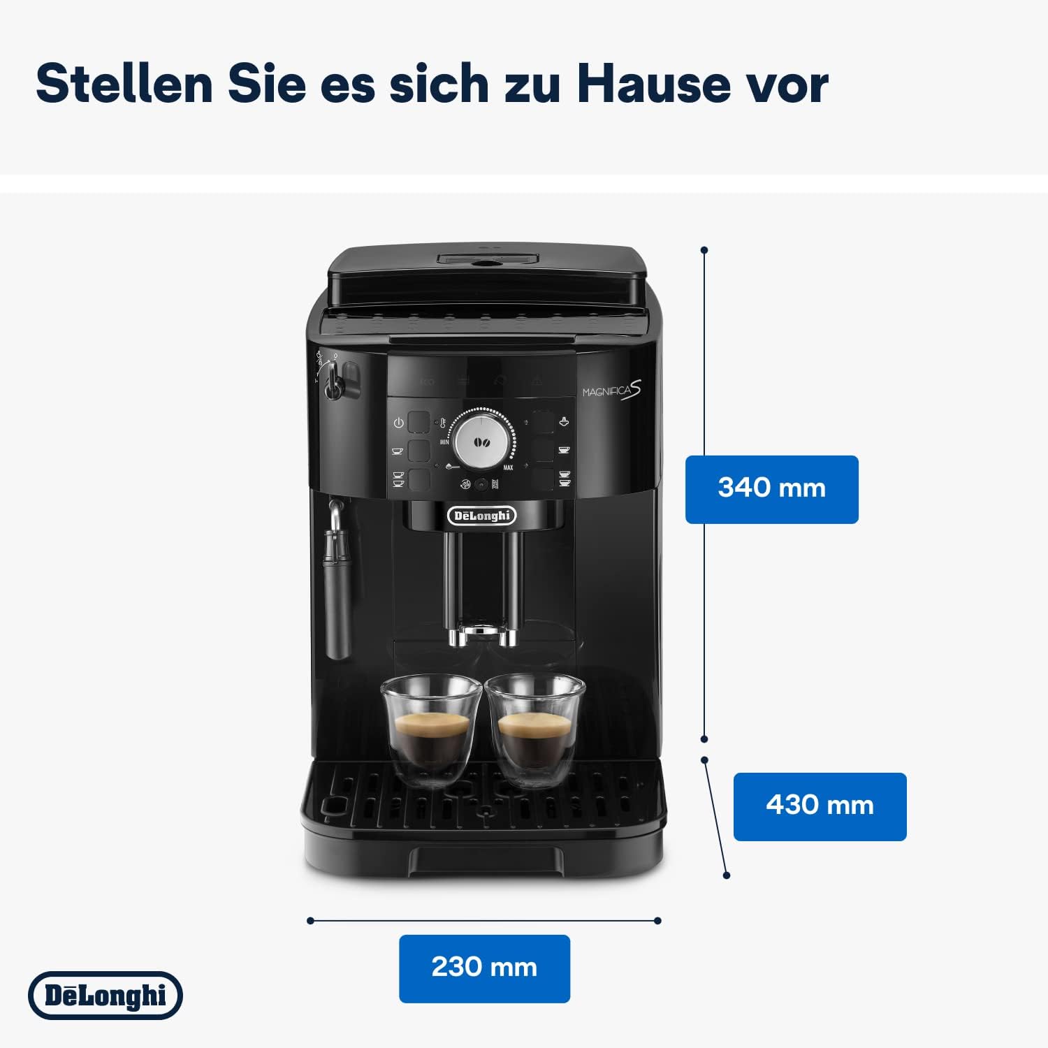 Thumbnail 5 de De'Longhi Magnifica S Kaffeevollautomat 1L