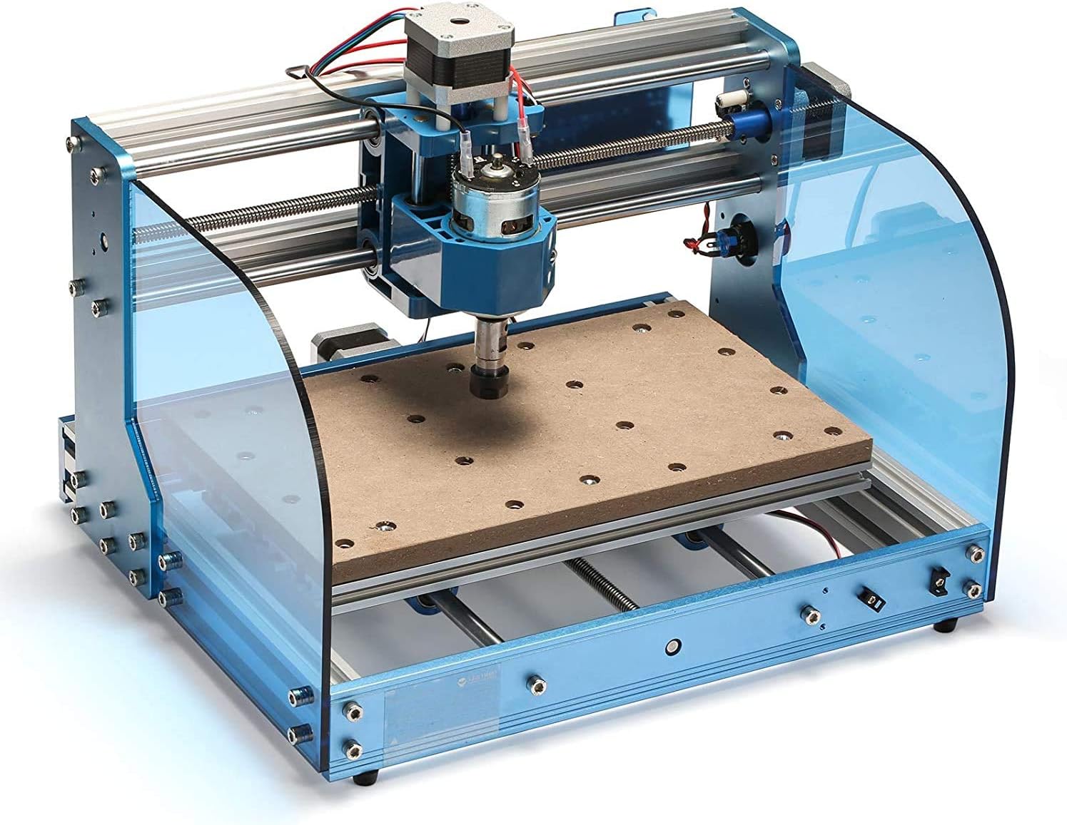 Detalle 1 de Genmitsu 3018 CNC MDF Spoilboard, 30 x 18 x 1.2cm with 6mm Holes