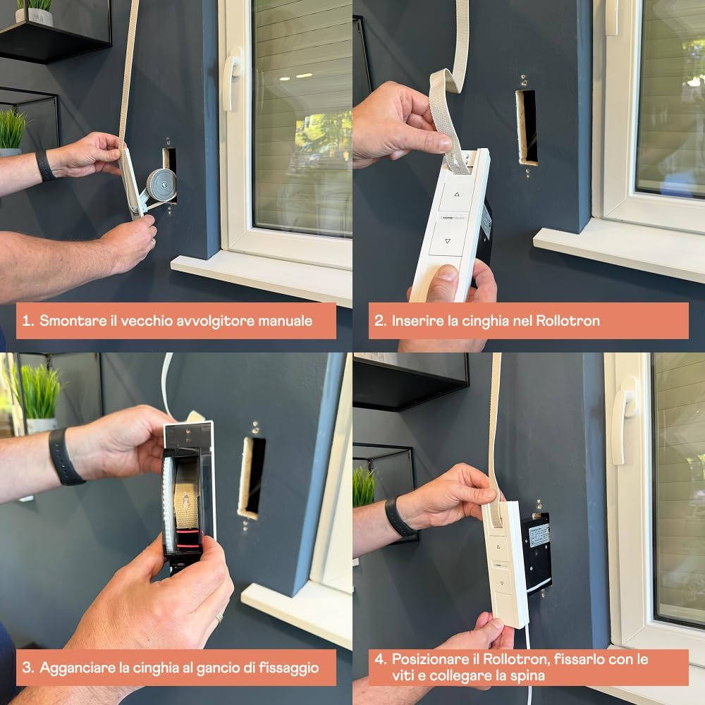 Thumbnail 2 de Home Pilot - Avvolgitore a incasso per tapparelle Pure: installazione rapida e controllo automatico