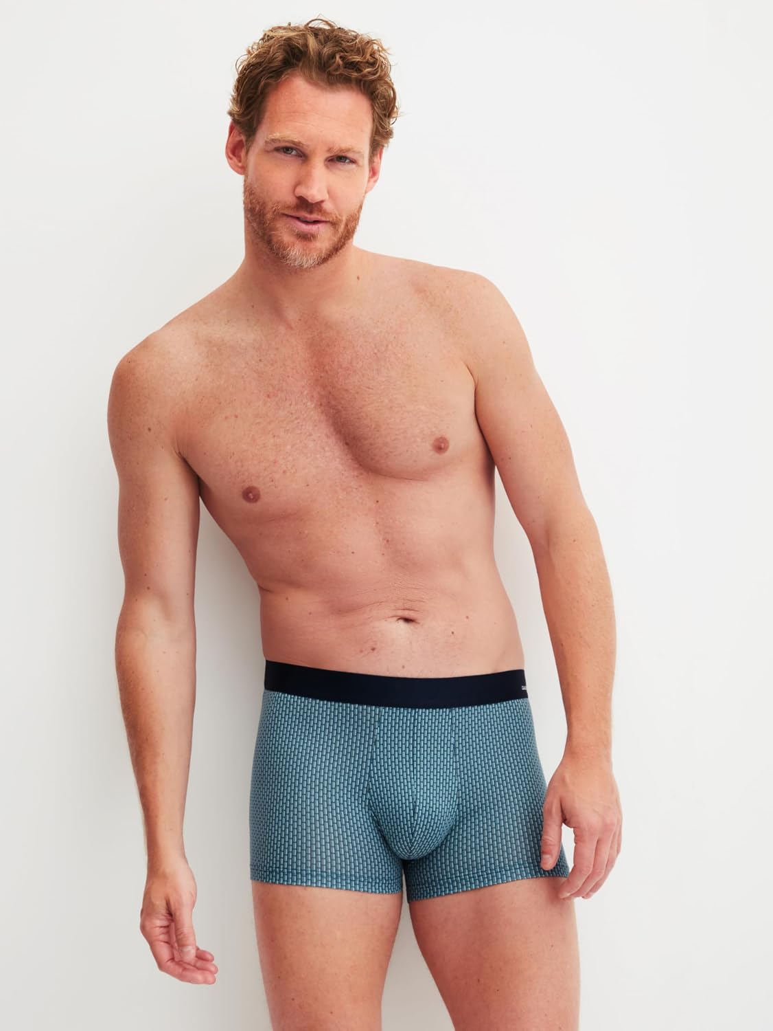 Detalle de CALIDA Cotton Code Design Boxer Briefs Homme – Confort et simplicité en coton