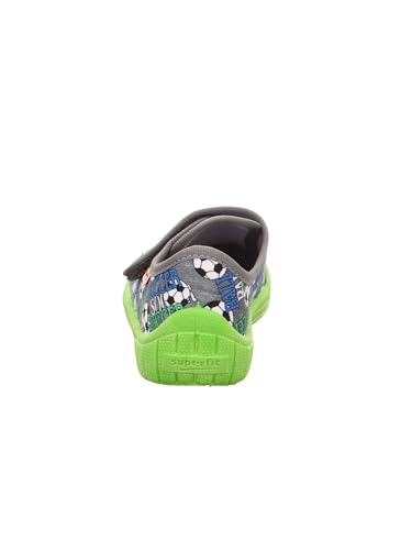 Thumbnail 2 de Superfit Jungen Hausschuhe Grau Mehrfarbig 2050, EU 31 – Flexible Sohle, Klettverschluss