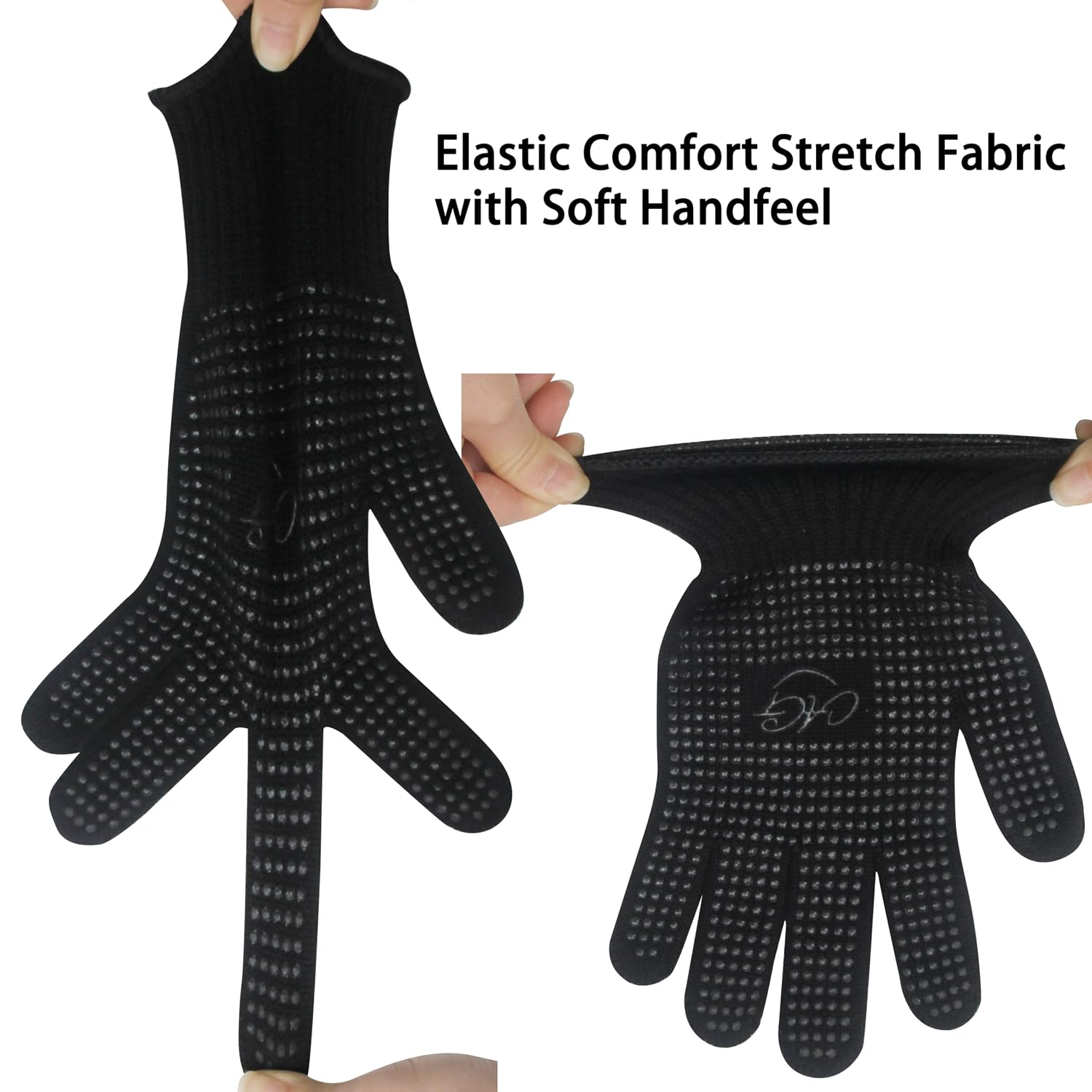 Thumbnail 1 de ANGENIL Heat Resistant Gloves for Hair Straighteners (2 Pack) – Silicone Anti-Slip Heat Protection Gloves