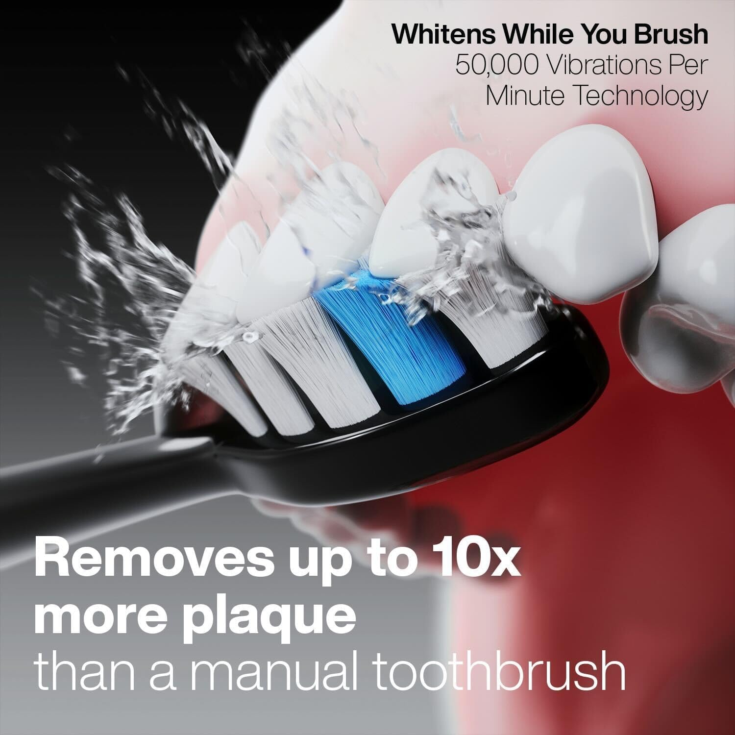 Thumbnail 3 de Aquasonic Duo PRO Ultra Whitening 50,000 VPM Electric Toothbrush with UV Sanitising and Dual Charging Base