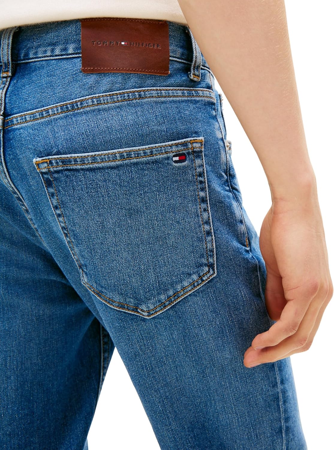 Detalle 2 de Tommy Hilfiger Men's Straight – authentic, sustainably produced style
