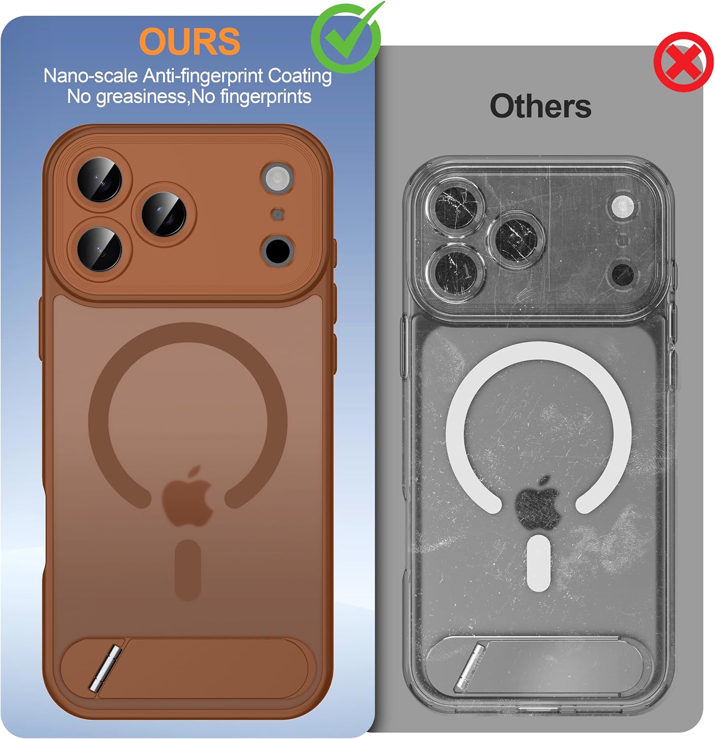 Thumbnail 6 de AMILIFECASES iPhone 18 Pro Case with MagSafe, Kickstand and Camera Protection