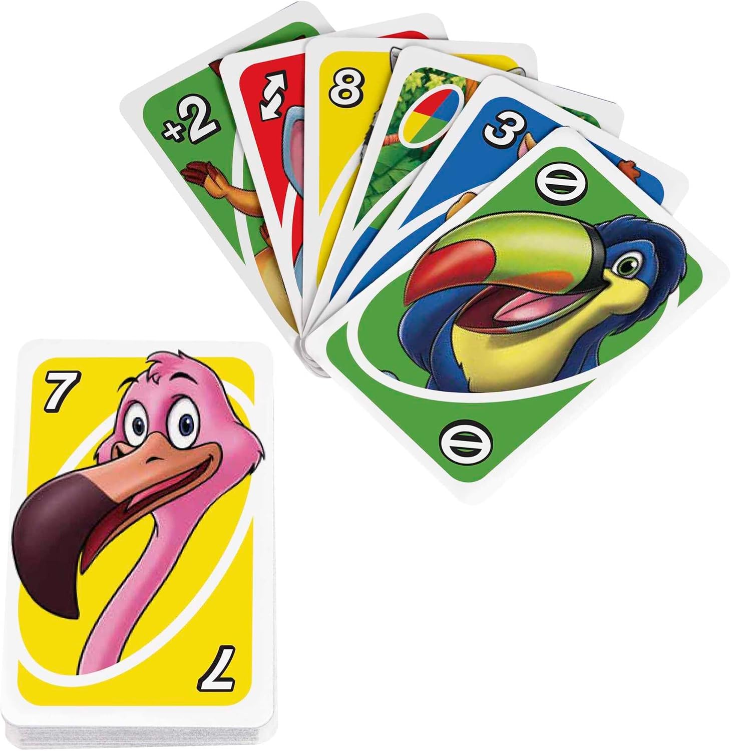 Thumbnail 2 de UNO Junior de Mattel Games: Juego de Cartas con Animales para Niños (GKF04)
