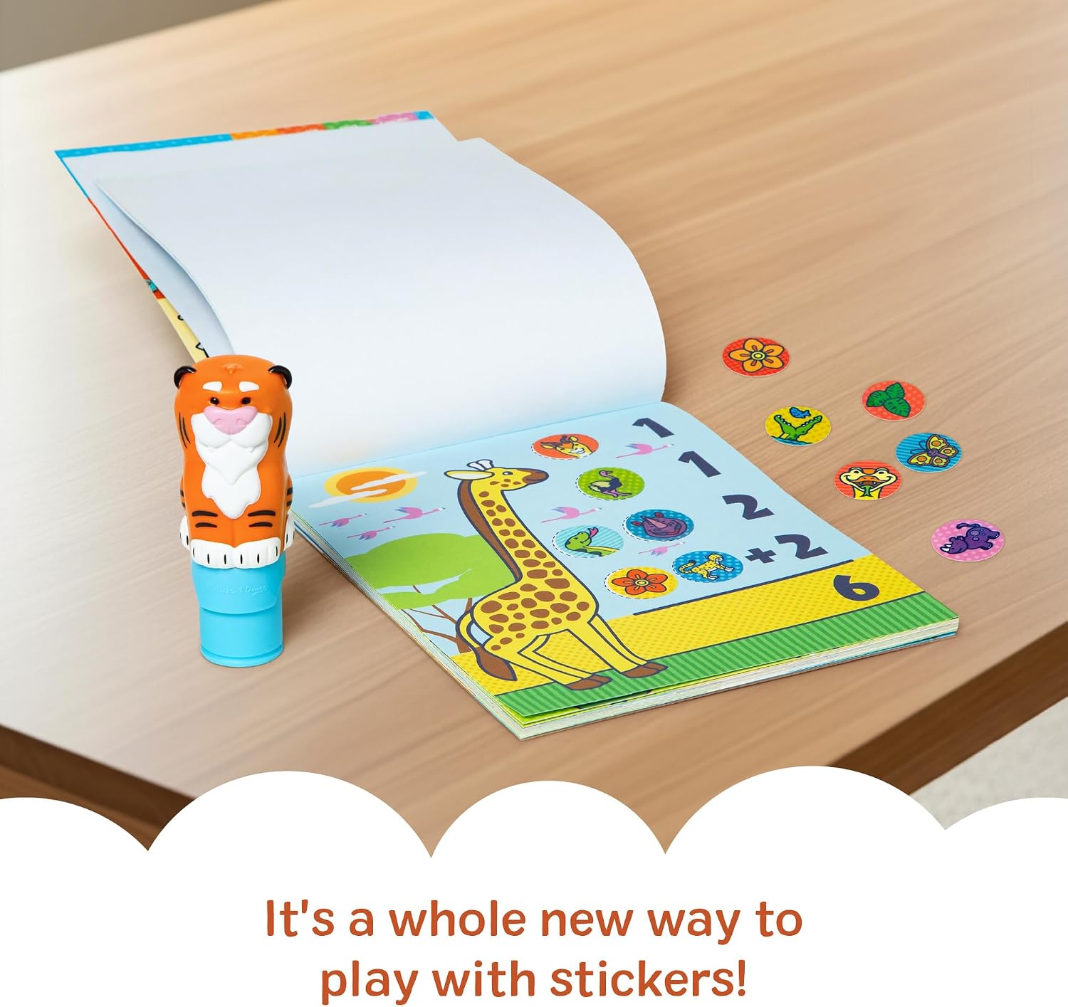 Thumbnail 4 de Melissa & Doug Sticker WOW! Tiger pad