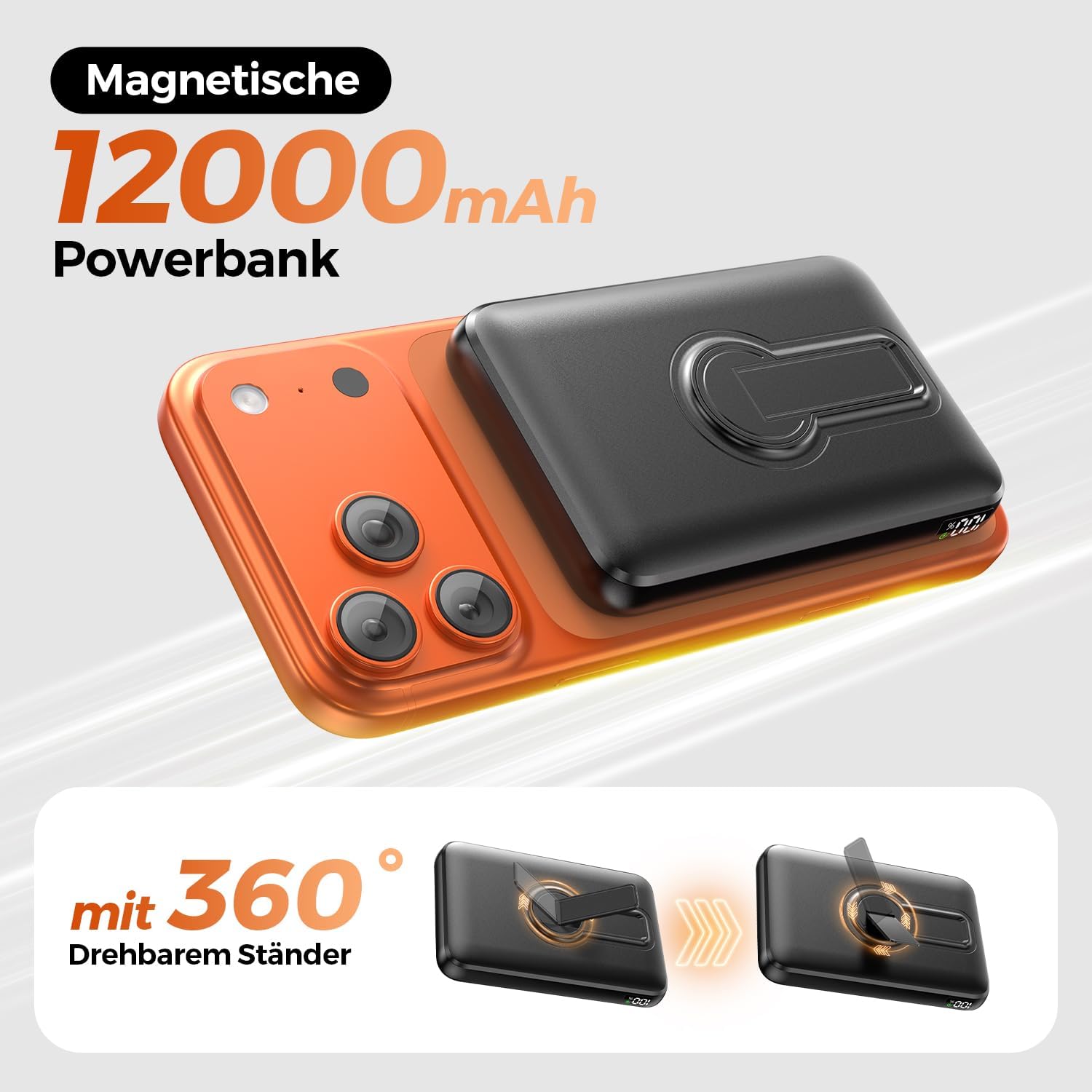 Thumbnail 4 de Magnetische Power Bank 12000mAh