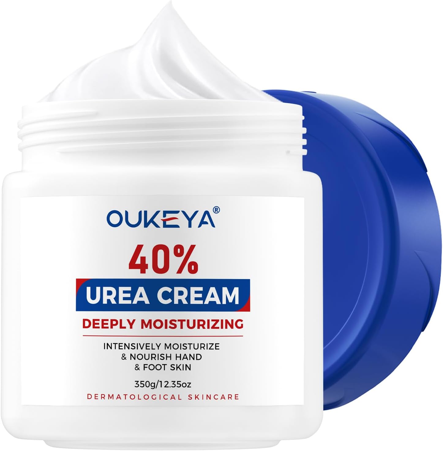 Thumbnail 6 de OUKEYA Urea Cream 40%: Deep Moisturising Foot & Hand Cream for Dry, Cracked Skin