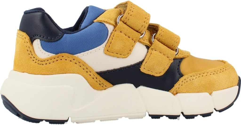 Detalle de Geox Jungen B Flexyper Mini BoySneaker – Atmungsaktiv und flexibel