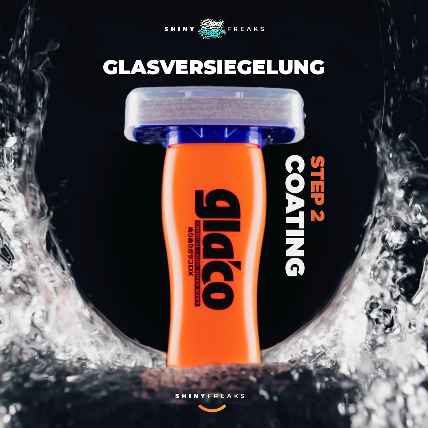 Thumbnail 5 de Soft99 Glaco DX Glasversiegelung Bundle mit Roll-On Glass Compound & Glasreiniger-Set