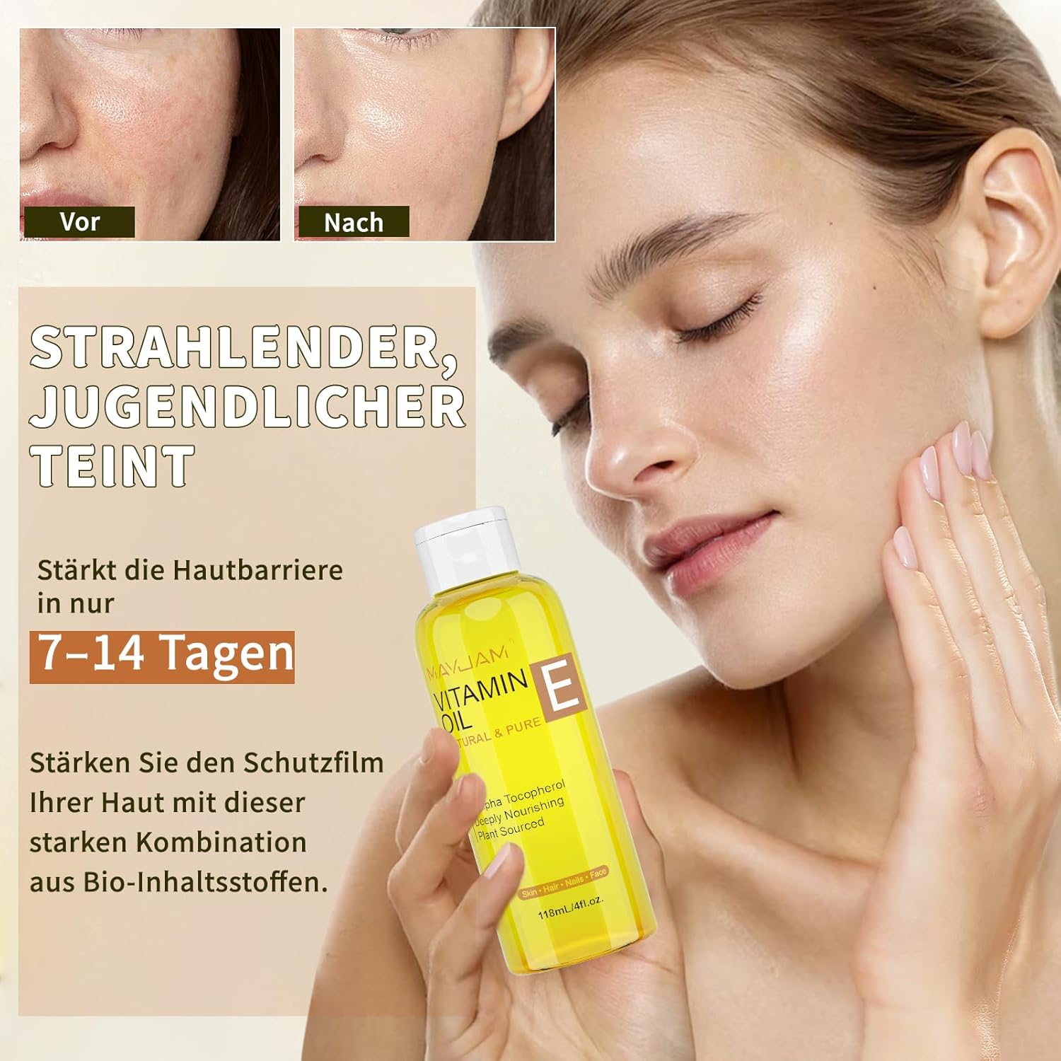 Thumbnail 4 de MAYJAM Vitamin E Öl 118ML 50.000 IU