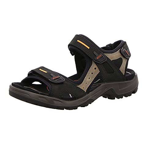 Detalle de ECCO Offroad Sandalias Deportivas para Hombre, Color Negro 🏞