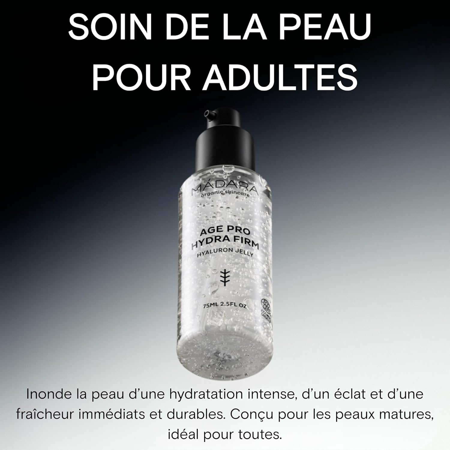 Thumbnail 1 de MÁDARA AGE PRO Gel Hydra Firm 75 ml – Gel repulpant sans huile à l’acide hyaluronique et actifs botaniques