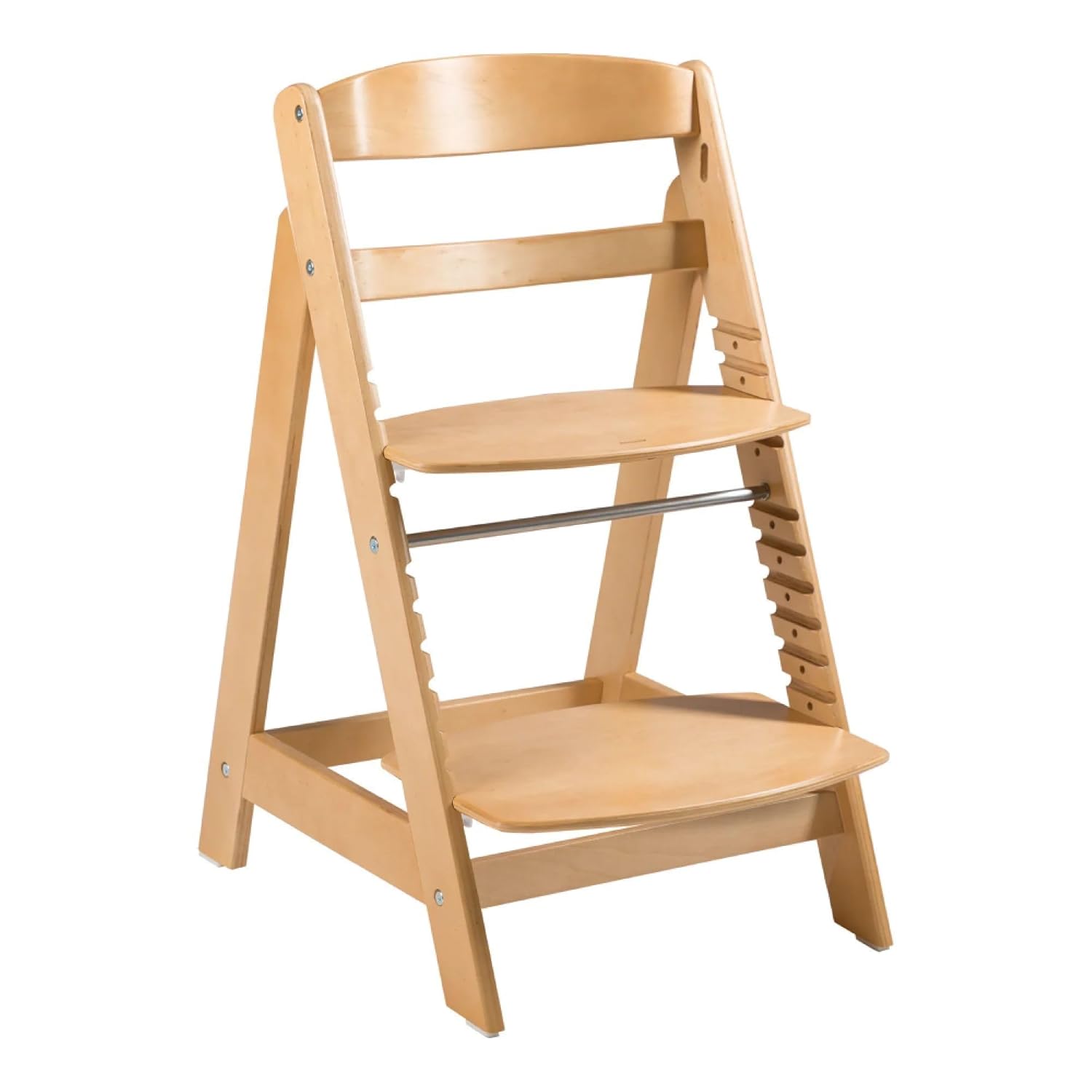Detalle de roba Treppenhochstuhl Sit Up Click – Mitwachsender Holzhochstuhl von Baby bis Jugend bis 50 kg