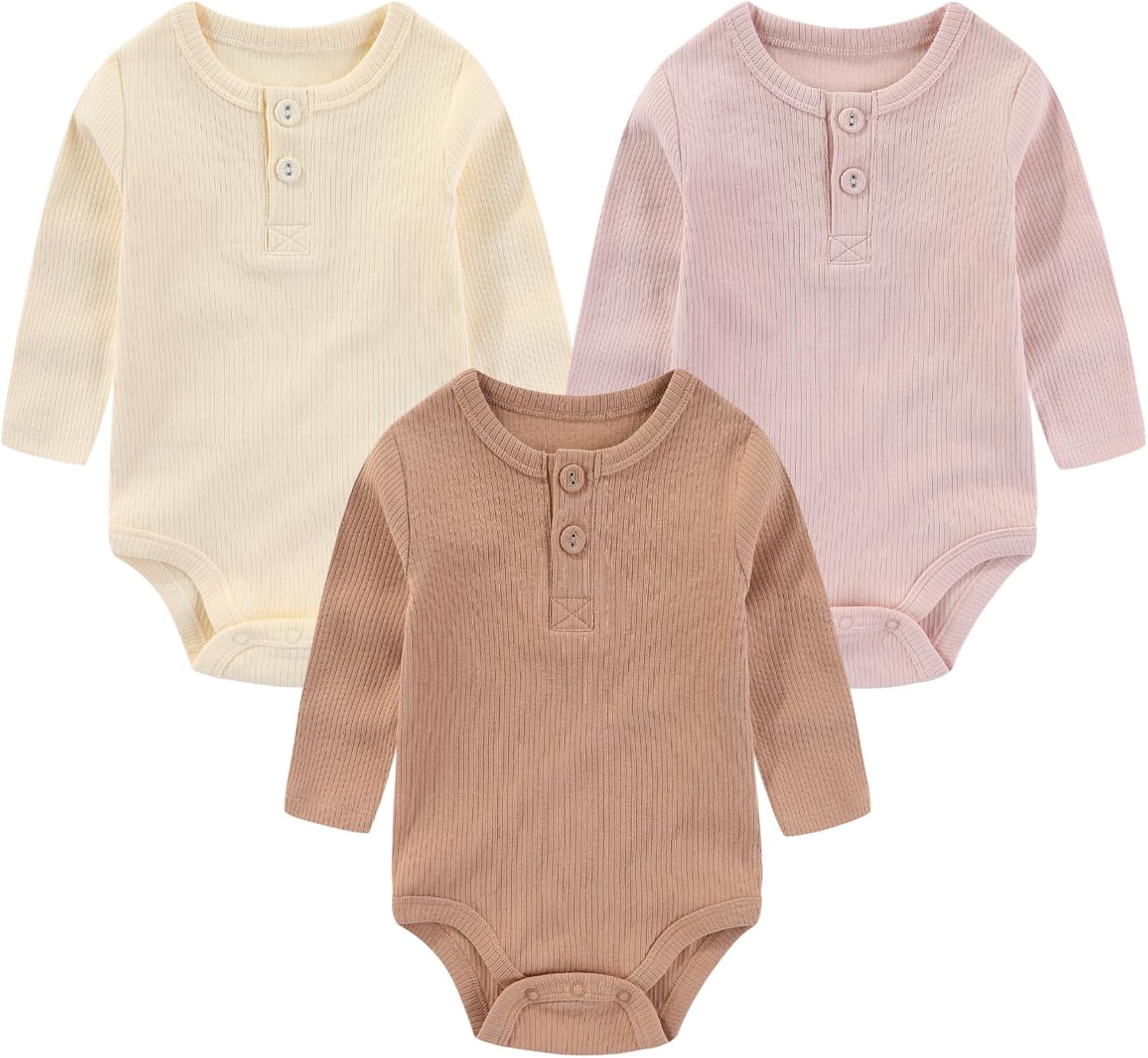 Detalle de Ecojoy Baby Bodysuit Long Sleeve Romper