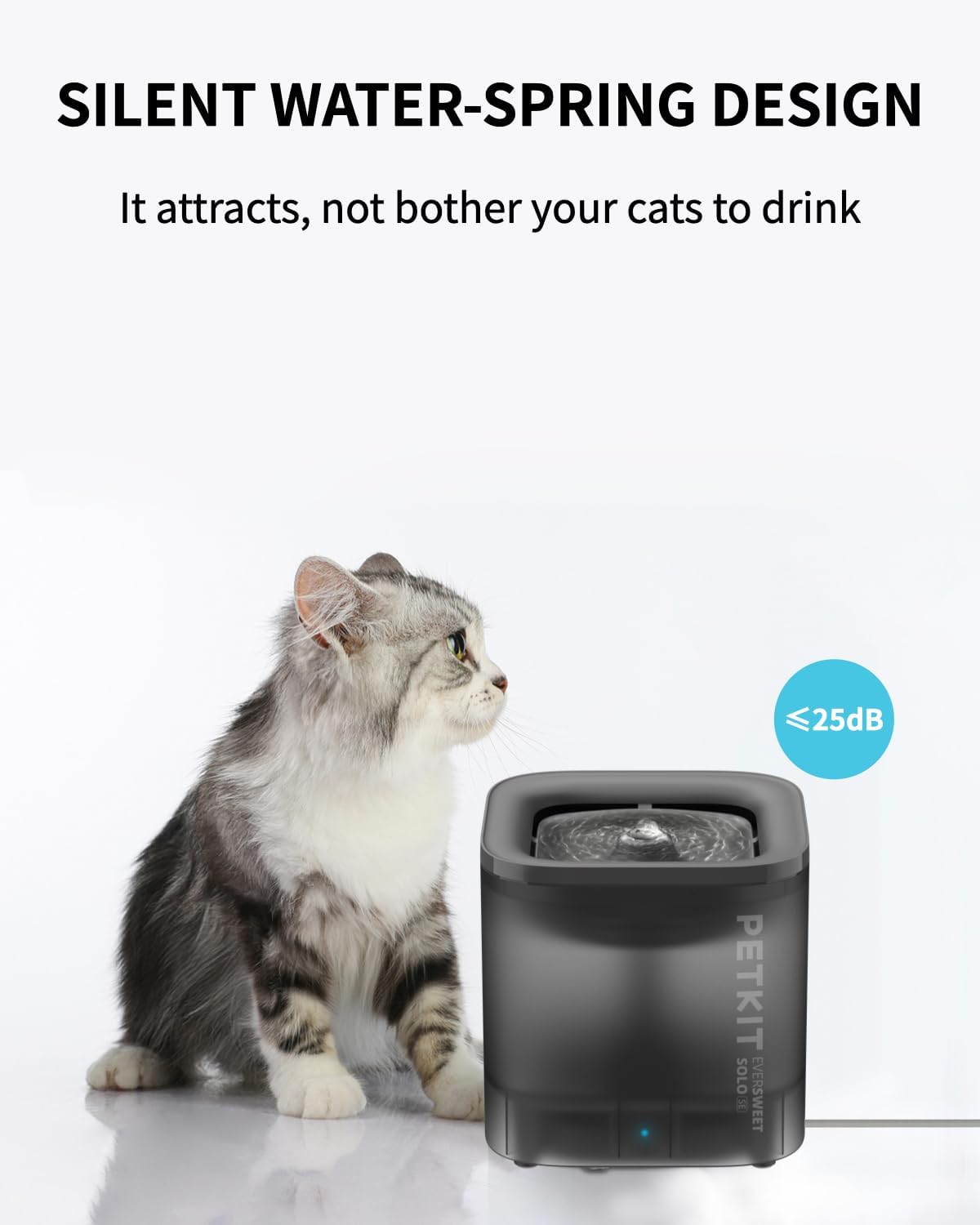 Thumbnail 2 de PETKIT Eversweet Solo SE Cat Fountain 1.85L