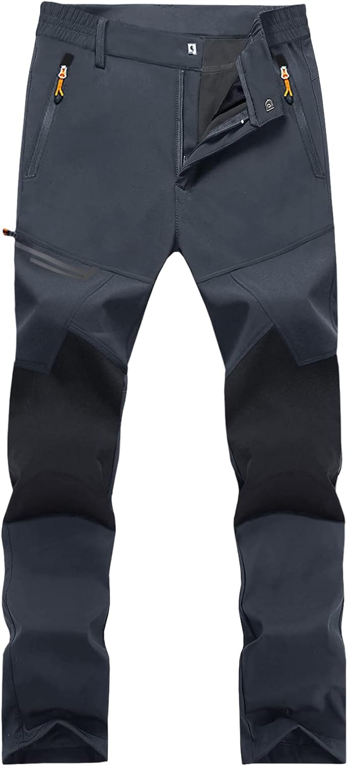 Thumbnail 6 de EKLENTSON Men's Trousers: Lightweight Quick-Dry Hiking Trousers with 4 Zip Pockets