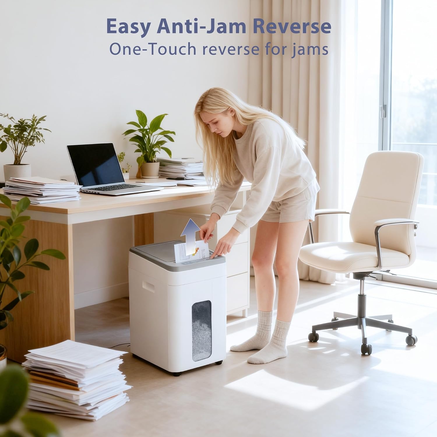 Detalle de Paper Shredder 400-Sheet Auto Feed