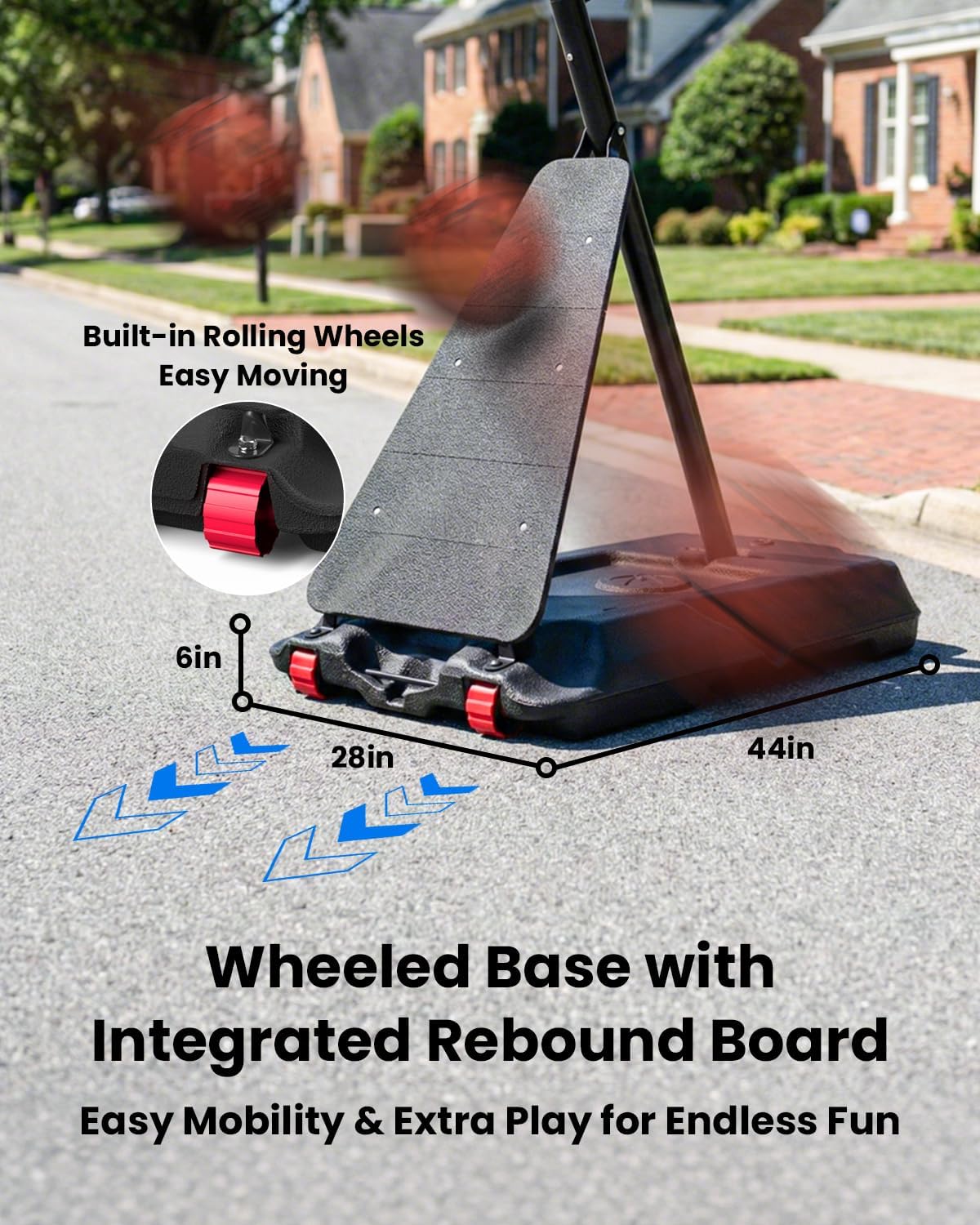 Detalle 2 de IGL Adjustable Basketball Hoop 10 ft