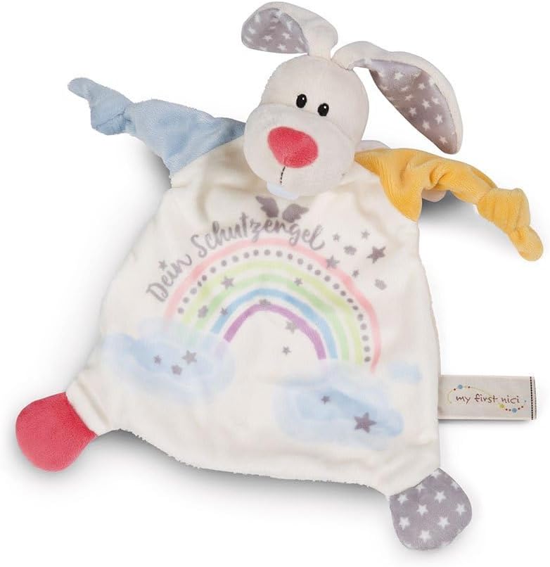 Thumbnail 2 de NICI Ensemble Doudou et Anneau de Dentition Lapin Ange Gardien – Coffret cadeau bébé 0 mois