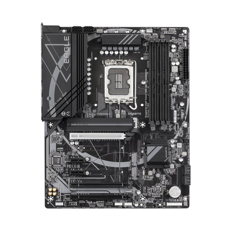 Detalle 2 de Gigabyte Z790 Eagle: Placa base ATX LGA1700 DDR5 PCIe 5.0 con 3x M.2 y 2.5 GbE
