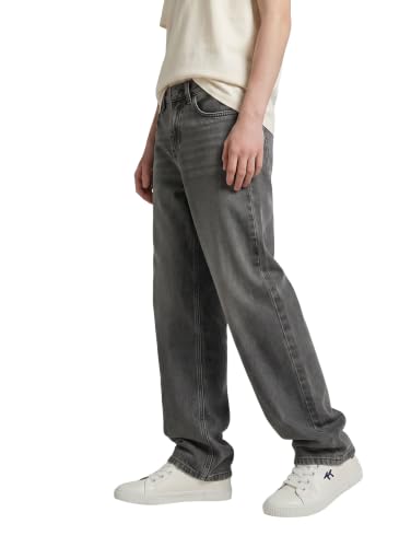 Thumbnail 6 de Tom Tailor Jungen Jeans 1041052, 10219 – Used Mid Stone Grey Denim, Baggy Fit, verstellbarer Bund