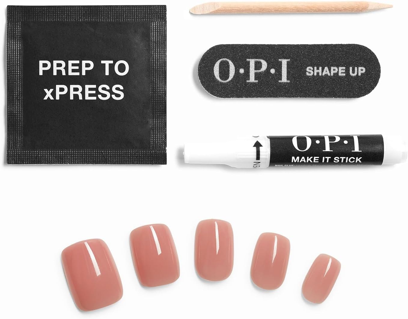Thumbnail 2 de OPI xPRESS/ON Press On Nails – Black, Red & Pink Opaque Shades (30 Pcs)
