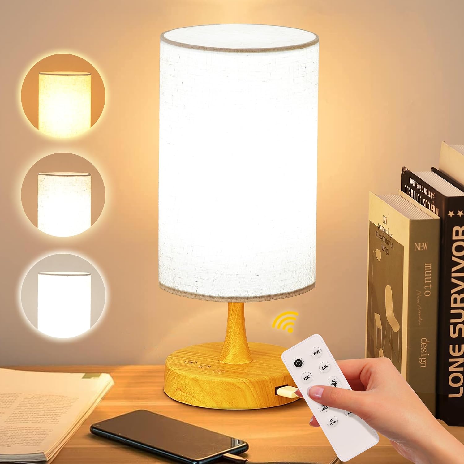 Detalle de Caromolly Light Therapy Lamp 10000 lux