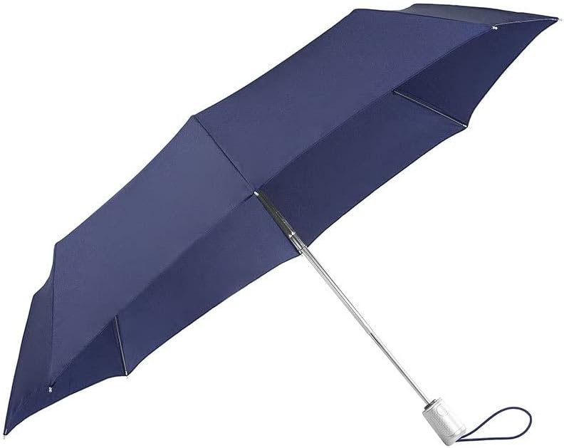 Detalle 2 de Samsonite Alu Drop S Safe 3 Section Auto Open Close Regenschirm – Indigo Blue