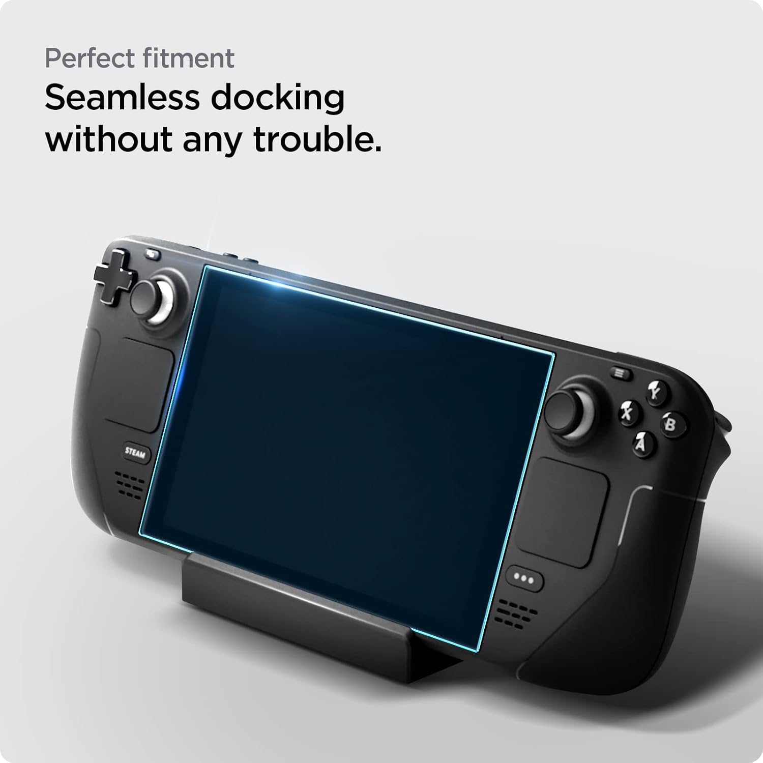 Thumbnail 6 de Spigen Glas.tR EZ Fit verre trempé 9H pour Steam Deck LCD (2022) et Steam Deck OLED (2023)