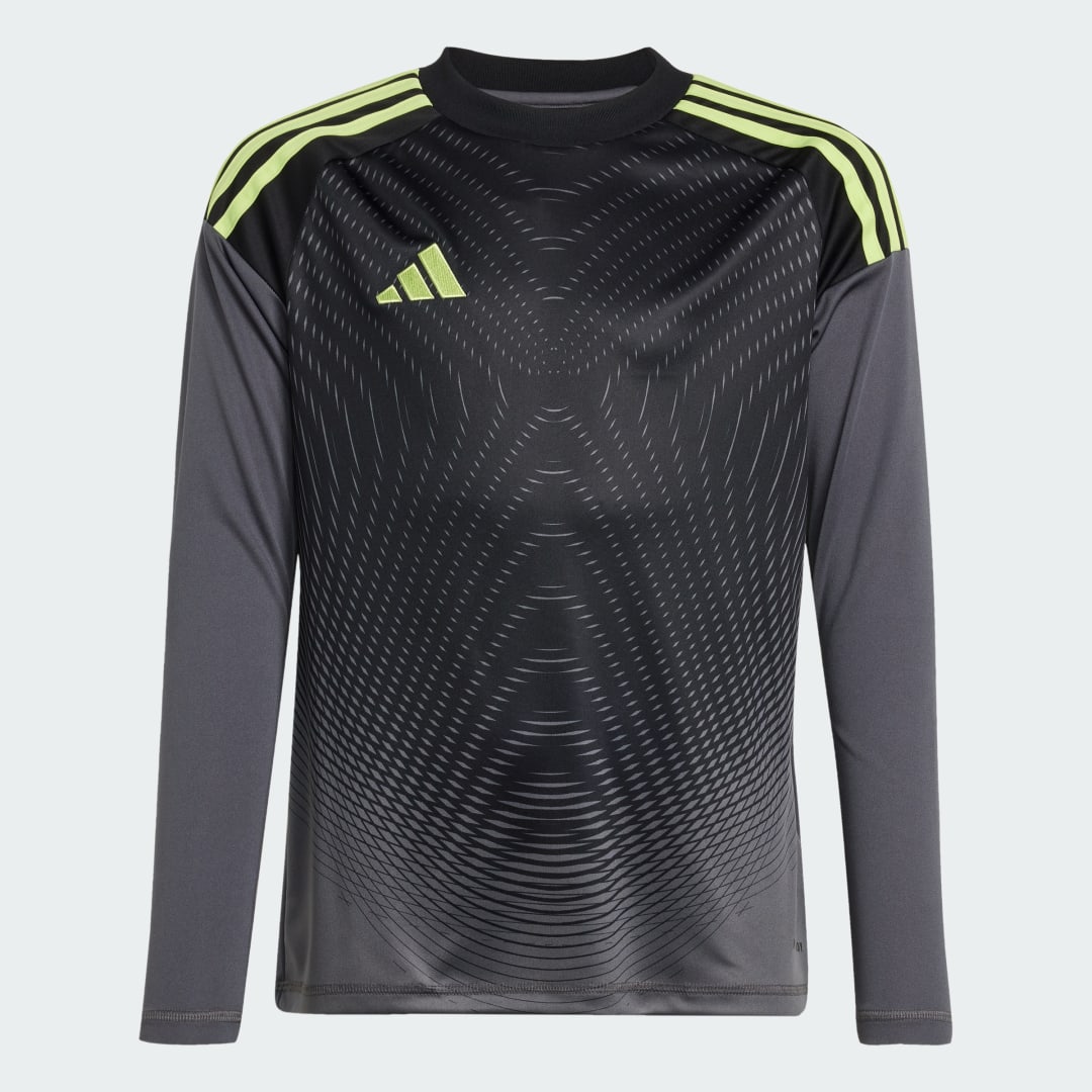 Detalle 2 de Camiseta manga larga portero Tiro 25 Competition (Adolescentes) – Adidas, Gris