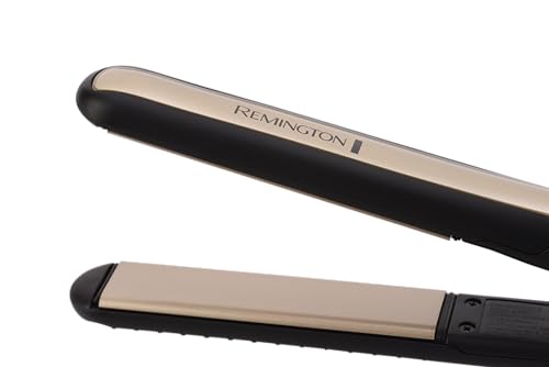 Detalle de Remington S6500 Sleek & Curl, piastra per capelli con display LCD e piastre da 110 mm