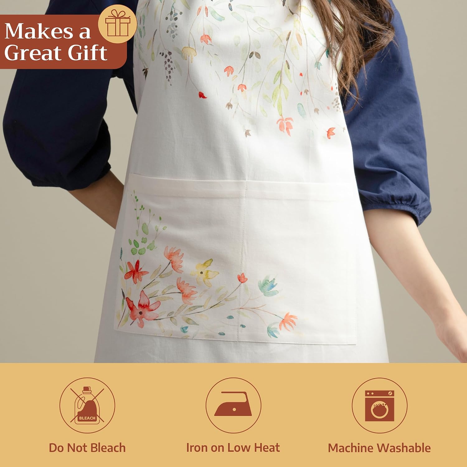 Thumbnail 4 de Maison d' Hermine Pocket Cotton Kitchen Apron