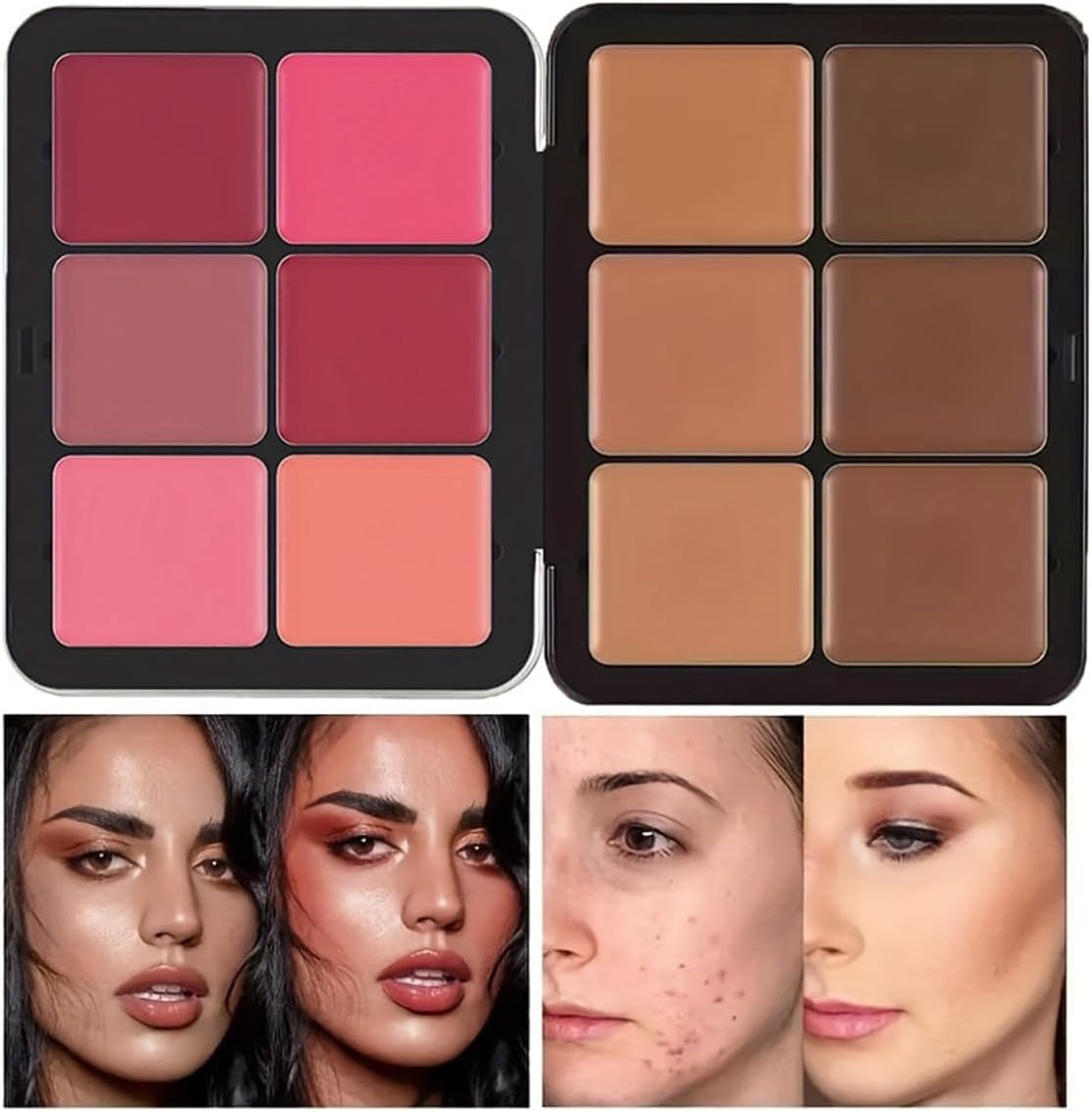 Thumbnail 1 de 12 Farben Concealer-Rouge Palette #02
