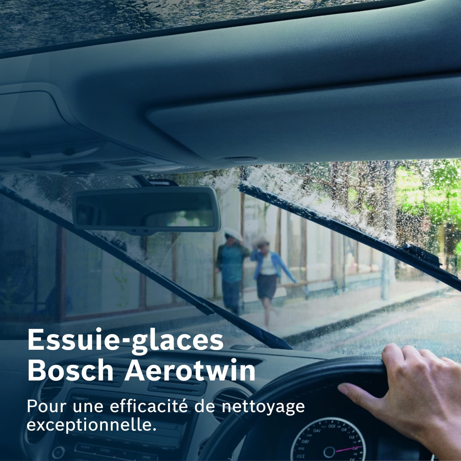 Detalle de Bosch Balai d’essuie-glace Aerotwin Spoiler A938S – Compatible Mercedes-Benz (C‑Class, E‑Class, CLS, etc.)