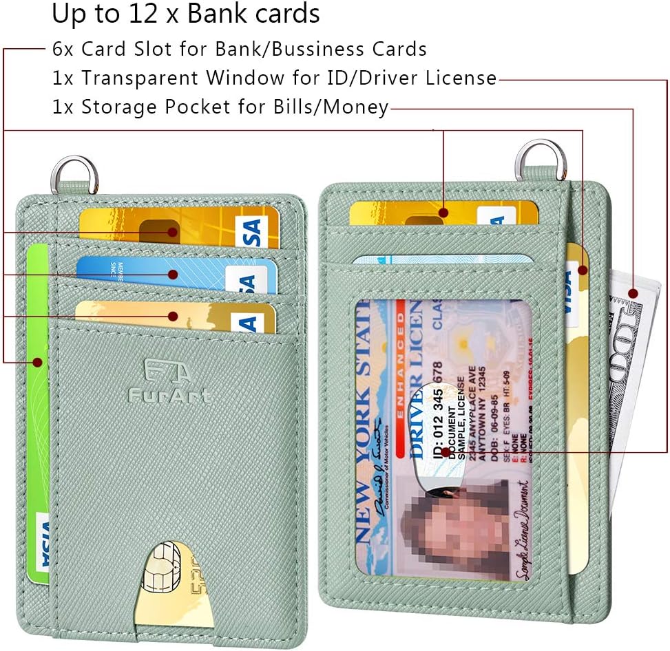 Detalle de FurArt slim RFID credit card holder