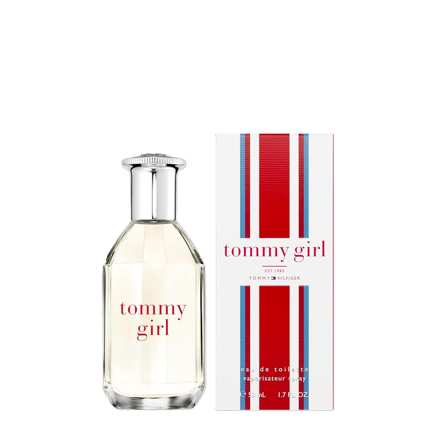 Thumbnail 1 de Tommy Hilfiger Tommy Girl Eau de Toilette 50 ml – fruchtig-blumiger Damen-Duft im transparenten Glasflakon
