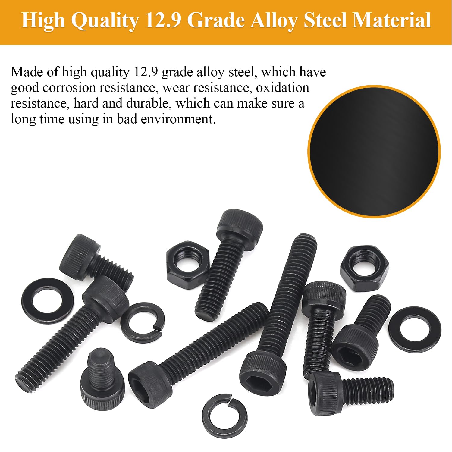 Detalle 2 de Sutemribor M6 x 10mm Socket Head Cap Screws