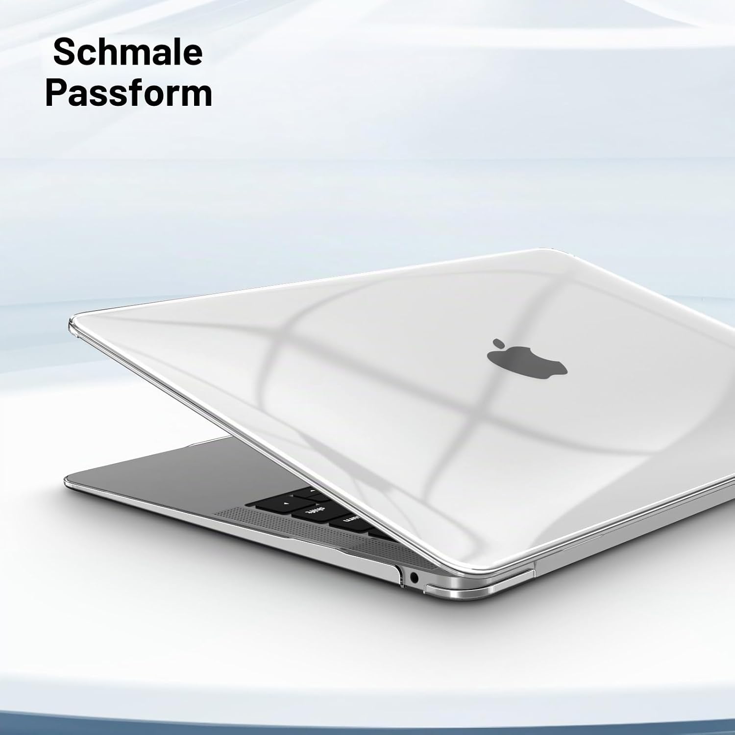 Detalle 2 de Fintie Ultradünne Hartschalen-Hülle für MacBook Air 13 (2018–2020) A2337/A2179/A1932 – transparentes Snap Case