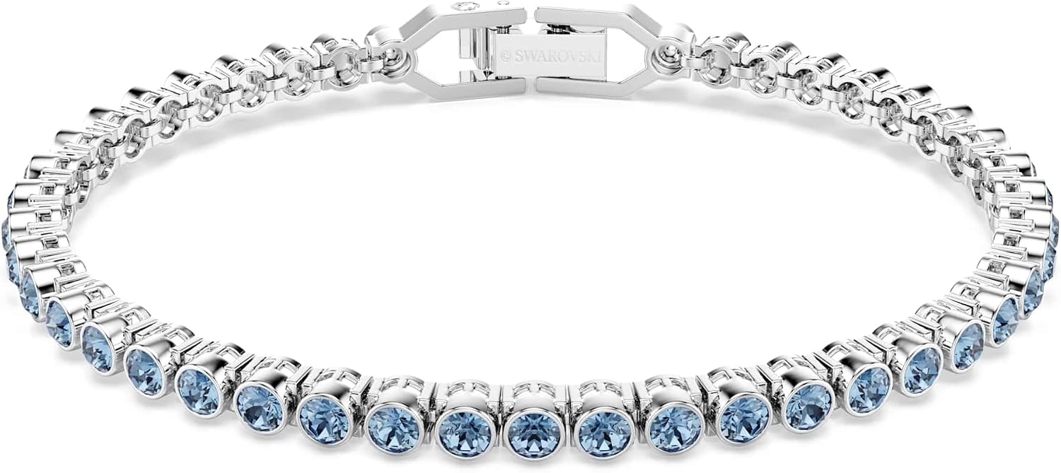 Thumbnail 6 de Swarovski Emily Bracelet for Women: Brilliant White Crystals with Rhodium Plating