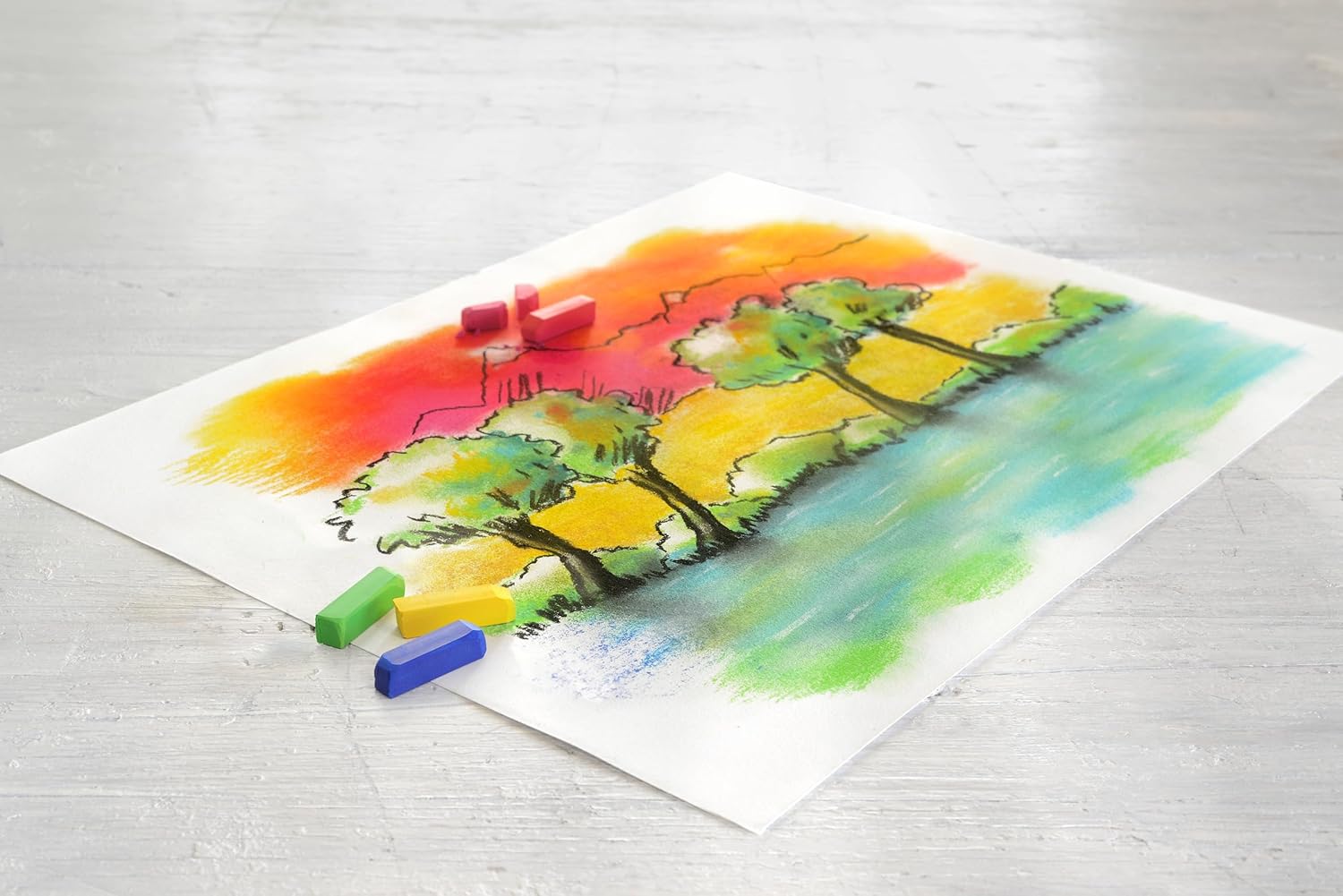 Detalle de FABER-CASTELL 128272 Softpastellkreide STUDIO QUALITY mini, 72er Etui