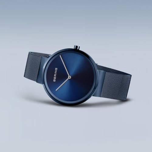 Thumbnail 1 de BERING Montre Unisexe à Quartz Collection Classic 39 mm – Acier Inoxydable, Verre Saphir, 5 ATM, Marron/Or Rose