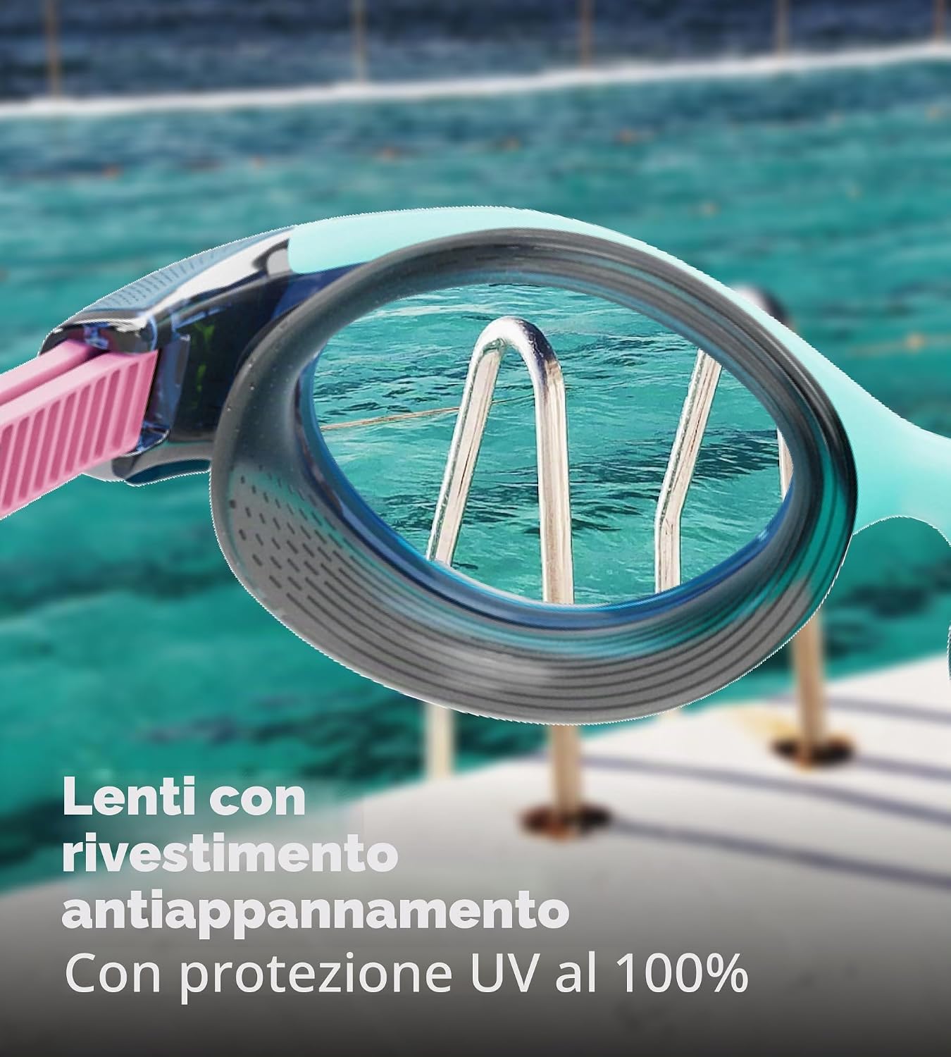 Thumbnail 6 de Speedo Donna Occhialini da nuoto Biofuse 2.0 Mirror: comfort, stabilità e stile per il viso femminile