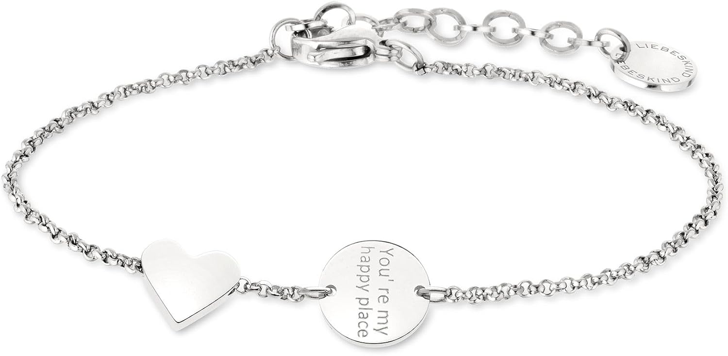 Thumbnail 6 de Liebeskind Berlin Statement-Armband Edelstahl mit IP Roségold, 20 cm
