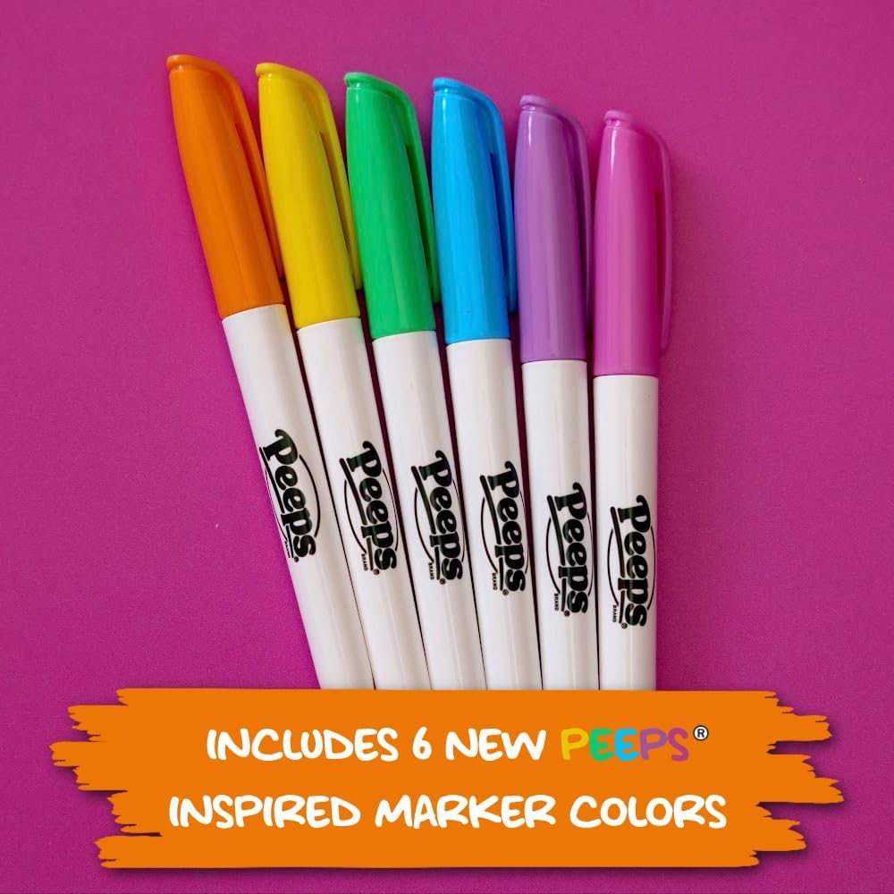 Detalle 1 de Eggmazing Egg Decorator Peeps Bunny 6 markers