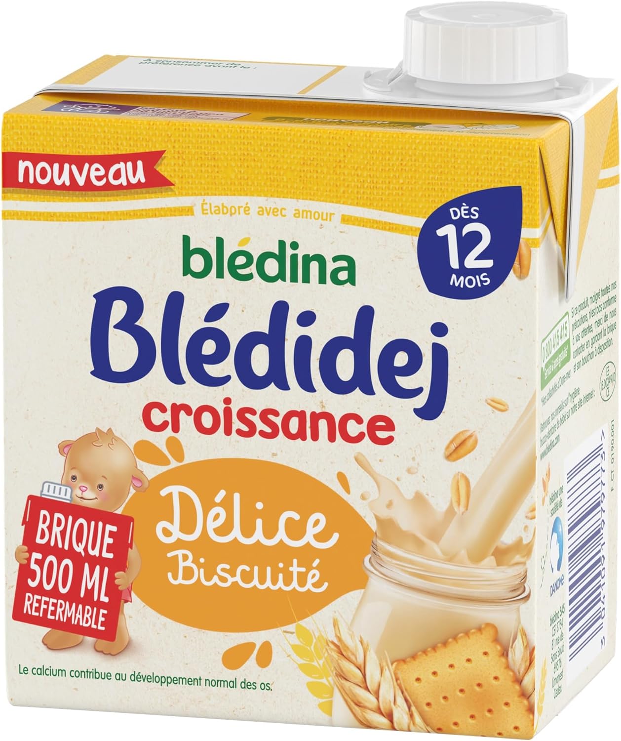 Thumbnail 3 de Blédina Blédidej Céréales bébé 500 mL