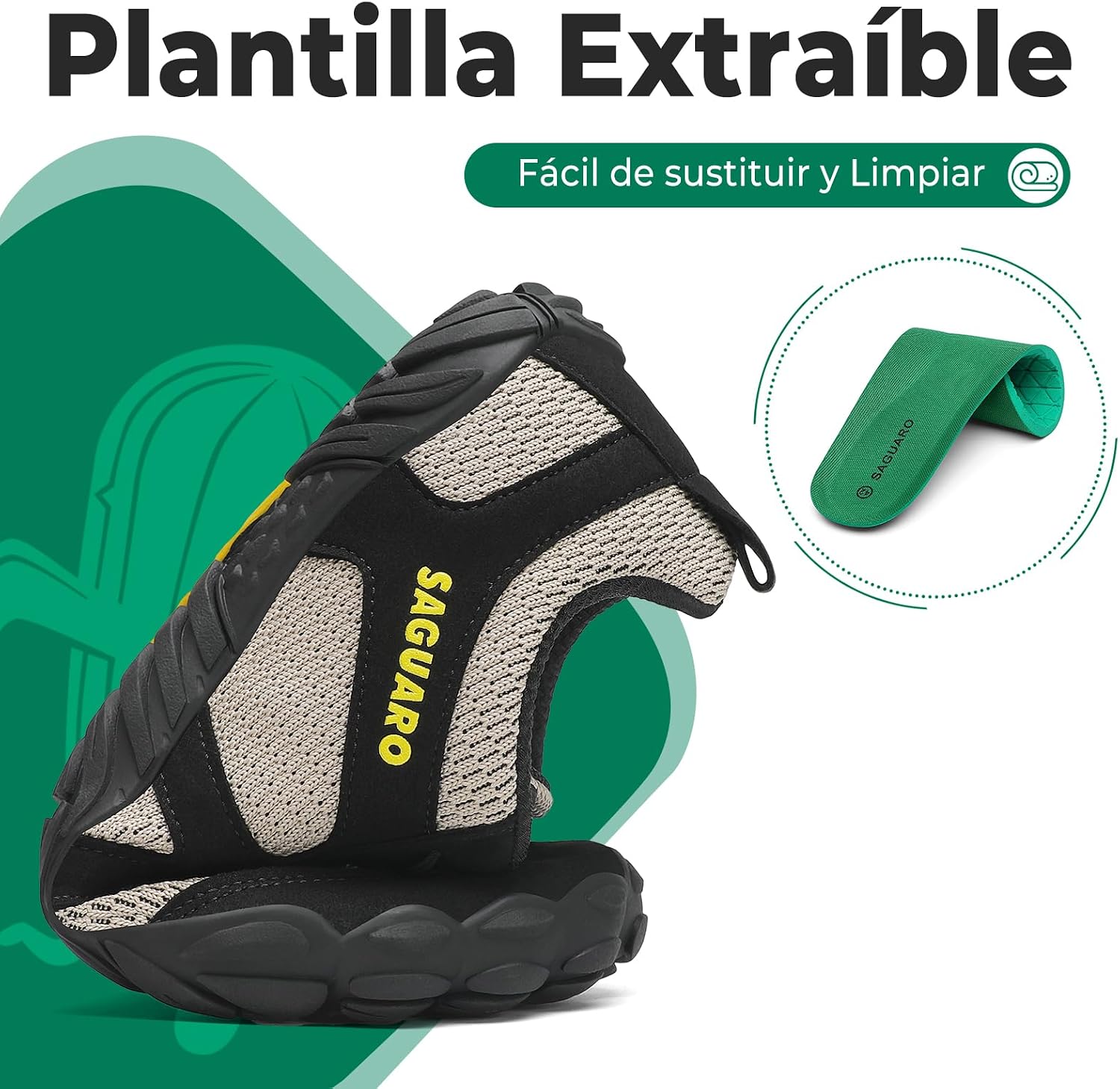 Thumbnail 5 de SAGUARO Punto Barefoot Zapatillas Minimalistas