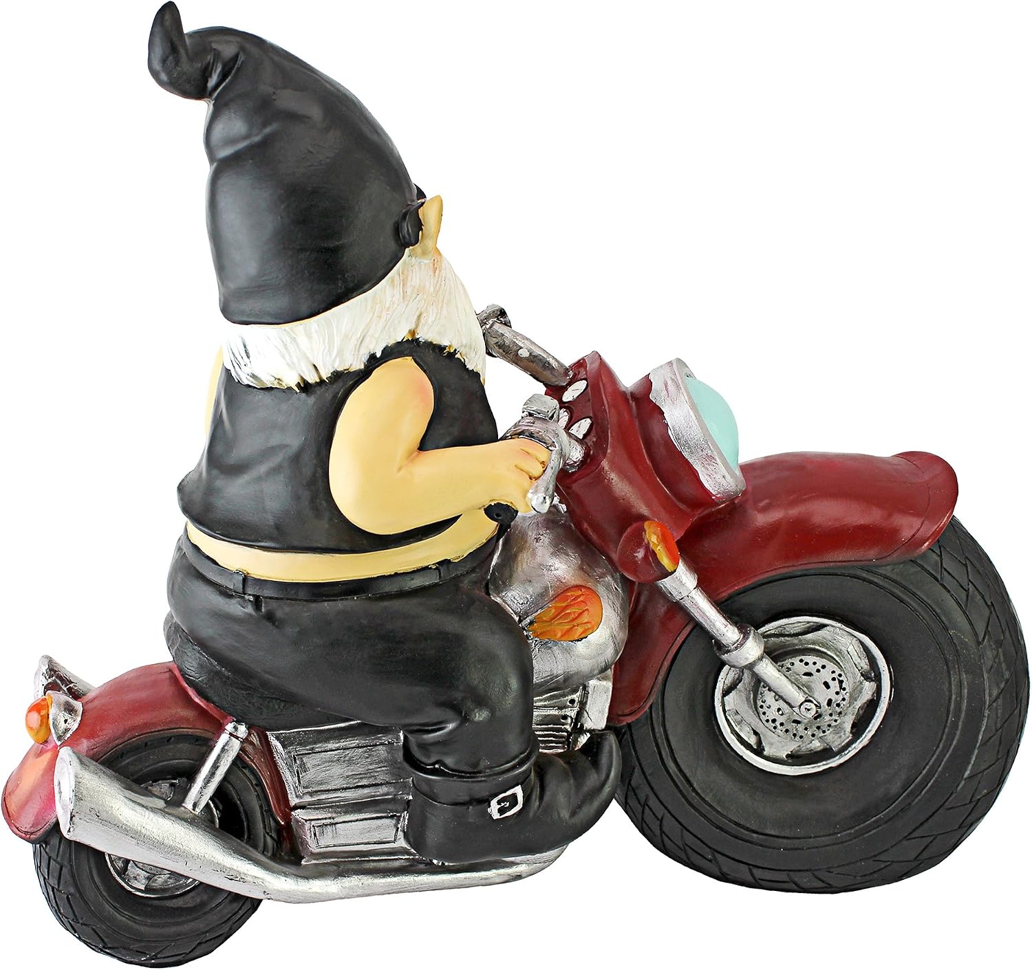 Thumbnail 6 de Design Toscano QM7512103 – malowana figurka ogrodowa krasnala motocyklisty
